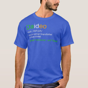 Mens Funny Daideo Ireland Grandfather Grandpa Defi T-Shirt