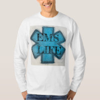 Men's funny EMS Life, you haul we fall