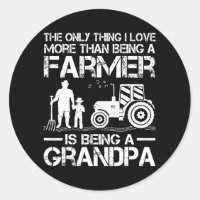 Mens Funny Farming Tractor Retro Farmer Grandpa