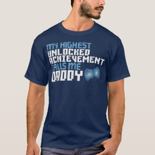 Mens Funny Father's Day for Gamer Dad Video Game T-Shirt