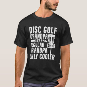 Mens Funny Frisbee Disc Golf Grandpa Frolf Disc T-Shirt