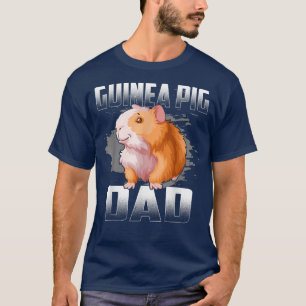 Mens Funny Guinea Pig Lover Graphic for Dads and M T-Shirt