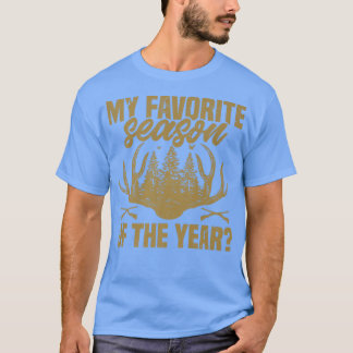 Mens Funny Hunter I Hunt Deer Hunting Lover Premiu T-Shirt