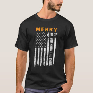 Mens Funny Joe Biden Dazed Merry 4Th Of You Know T T-Shirt