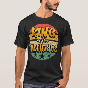 Mens Funny King Of Dieticians Keto Dietician Ketog T-Shirt
