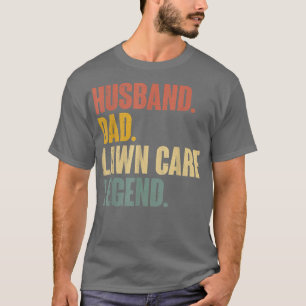 Mens Funny Lawn Mowing Dad Men Lawn Care Stuff Fat T-Shirt