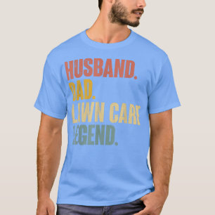 Mens Funny Lawn Mowing Dad Men Lawn Care Stuff Fat T-Shirt