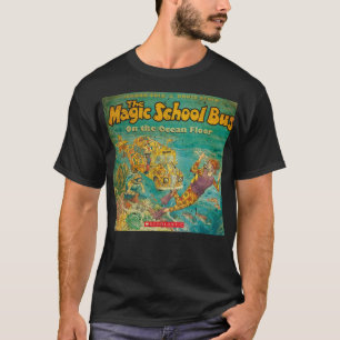 Mens Funny Magic Cartoons School Bus Kids Gifts Fo T-Shirt