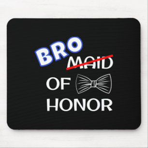 Mens funny man wedding matching bachelor party bro mouse mat