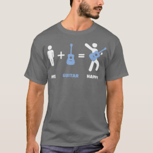 Mens Funny Me And Guitar Happy EGuitar Guitarist P T-Shirt