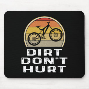 Mens Funny Mountain Biking Shirt Trail Rider Biker Mouse Mat