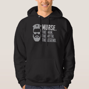 Mens Funny Murse Male Nurse Shirt RN LPN CNA Love