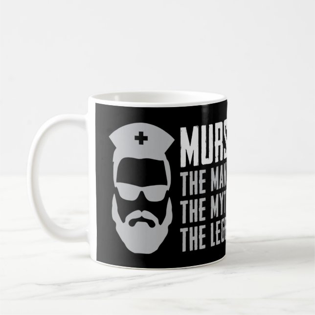 Mens Funny Never Underestimate An Old Man With A B Coffee Mug (Left)