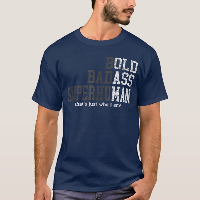 Mens Funny Old Man Saying Gag Gift Birthday for Da T-Shirt (Front)