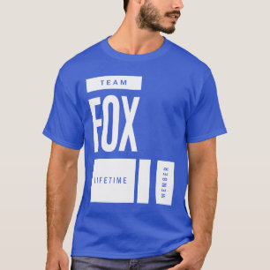 Mens Funny Personalised Name Fox T-Shirt
