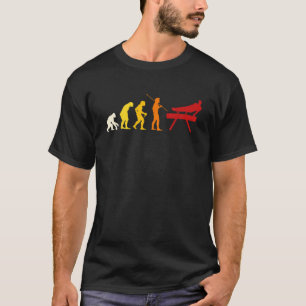 Mens Funny Pommel Horse Evolution Design Gymnastic T-Shirt
