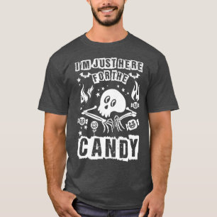 Mens Funny Skeleton Halloween T-Shirt