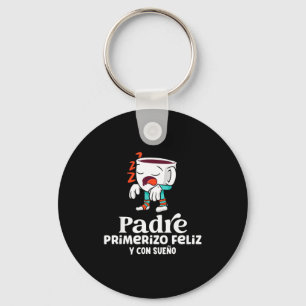 Mens Funny Spanish Announcing Pregnancy Baby New D Key Ring