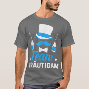 Mens Funny Stag Party MenTeam Groom  T-Shirt