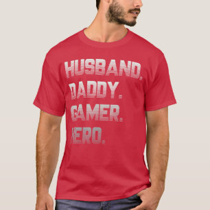 Mens Funny Video Gamer Geekee Gaming Lover Husband T-Shirt
