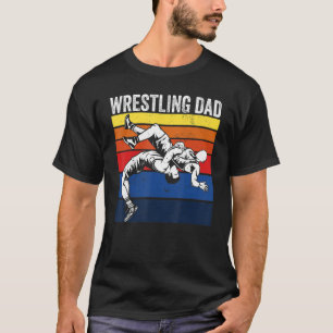 Mens Funny Wrestling Graphic For Dads And Men Wre T-Shirt