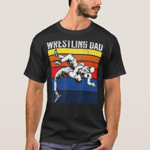 Mens Funny Wrestling  Graphic For Dads And Men Wre T-Shirt