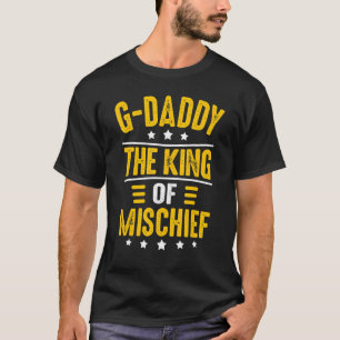 Mens G Daddy Idea For Men Grandpa G Daddy King Of T-Shirt
