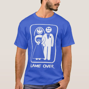 Mens Game Over Stag Night Wedding Groom T-Shirt