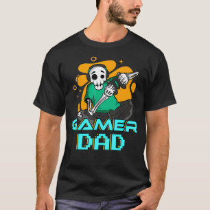 Mens Gamer Dad Funny Gaming Spoof T-Shirt