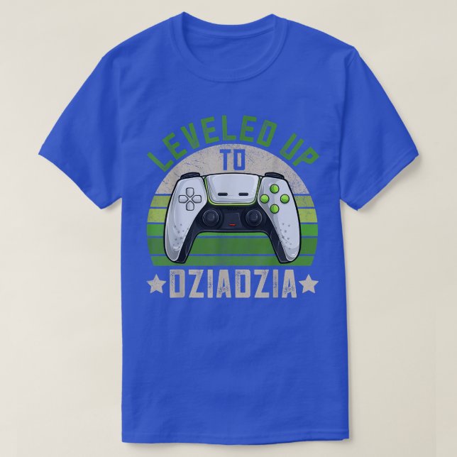 Mens Gamer Dziadzia Apparel, Pregnancy Announcemen T-Shirt (Design Front)