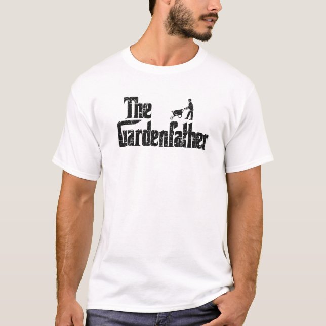 Mens Gardening Father Funny Gift The Gardenfather T-Shirt (Front)