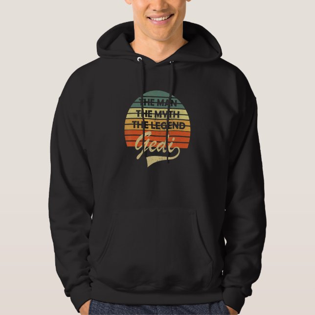 Mens Gedi The Man The Myth The Legend Firmgedi Tau Hoodie (Front)