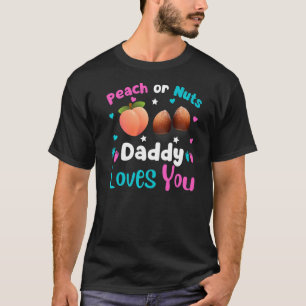 Mens Gender Reveal For Dad Cool Baby Shower Party T-Shirt