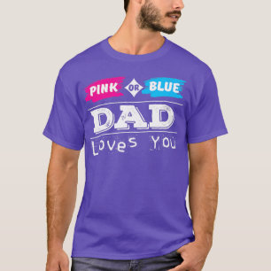 Mens Gender Reveal Party  for Mom and Dad  T-Shirt