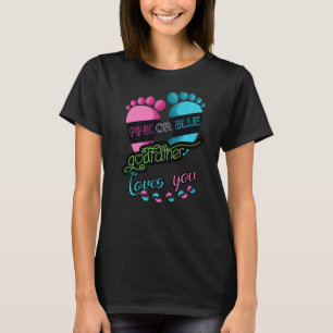 Mens Gender Reveal Party Team Baby Shower Pinkness T-Shirt