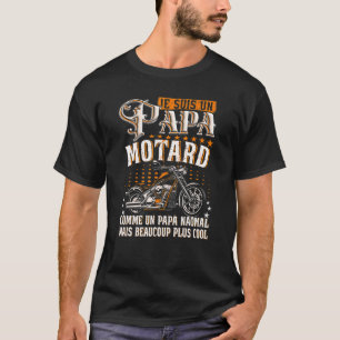 Mens Gentlemen – Je Suis Un Papa Motard Qui Dit Mo T-Shirt