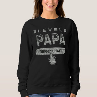Mens German New dad For dad for birth Sweatshirt