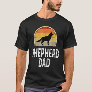 Mens German Shepherd Dad Father Dog Owner Love T-Shirt