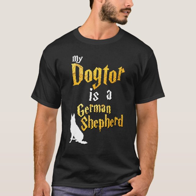 Mens German Shepherd  German Shepherd T-Shirt (Front)