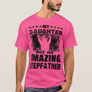 Mens Gift For Fathers Day Tee My Daughter Has Amaz