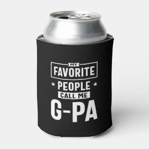 Mens Gift My Favourite People Call Me G-Pa Can Cooler