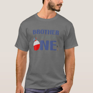 Mens Glag Funny Brother Of The Big One Fishing Fam T-Shirt