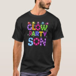 Mens Glow Party Son Birthday Lights Party Father's T-Shirt<br><div class="desc">Mens Glow Party Son Birthday Lights Party Father's Day.</div>