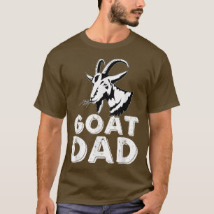 Mens Goat Dad Goat Whisperer Fathers Day Farmer Pe T-Shirt