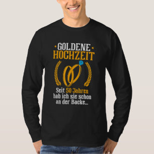 Mens Golden Wedding Anniversary 50th Wedding Anniv T-Shirt