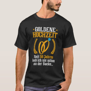 Mens Golden Wedding Anniversary 50th Wedding Anniv T-Shirt