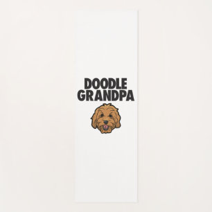 Mens Goldendoodle Grandpa Doodle Papa Cute Goldend Yoga Mat