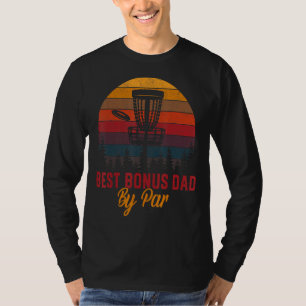 Mens Golf Best Bonus Dad By Par Daddy Golfer Fathe T-Shirt