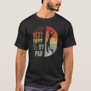 Mens Golf Best Pappy By Par Grandpa Golfer Father' T-Shirt