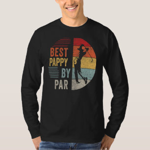 Mens Golf Best Pappy By Par Grandpa Golfer Father' T-Shirt